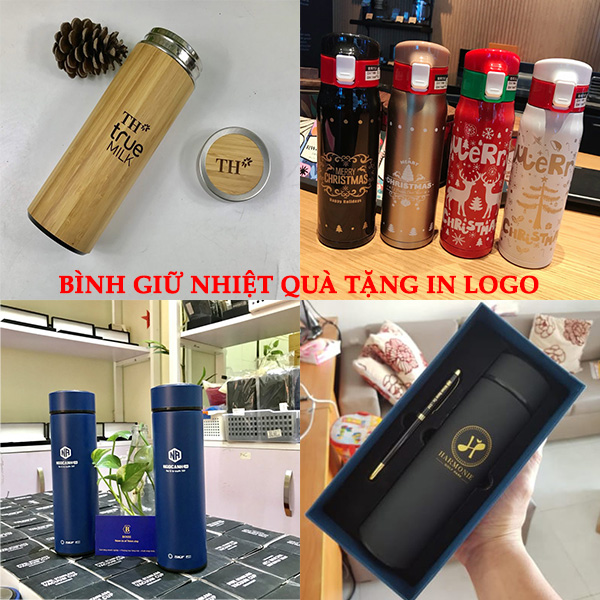bình giữ nhiệt quà tặng in logo