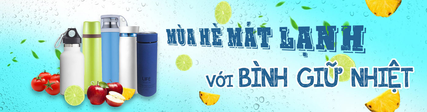 banner bình giữ nhiệt