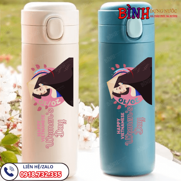 mẫu bình giữ nhiệt đẹp