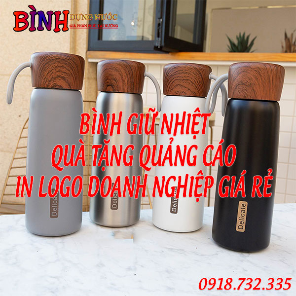 bình giữ nhiệt quảng cáo