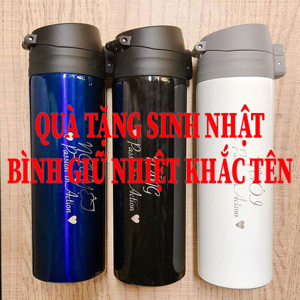 bình giữ nhiệt khắc tên